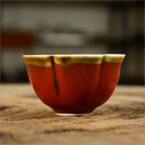 "KingTeaMall" "Lang Yao" Kiln, Fancy Glaze Porcelain, Tea Cup, 60cc Teacup Teawares, Teasets, Gifts