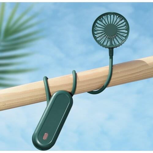 Hanging Neck Fan Outdoor Air Conditioning New Product USB Mini Handheld Cooling Hanging Neck Small Fan Lazy Sports Portable Fan