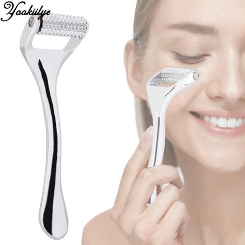 Zinc Alloy Derma Roller Microneedle Roller for Skin Care Treatment Remove Facial Wrinkle Remove Acne Marks and Stretch Marks