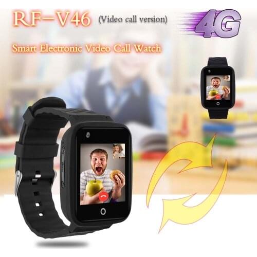 RF-V46 gps smartwatch kids watch gps 4g smart bracelet sports gps tracker SOS panic button heart rate monitor gps watch running