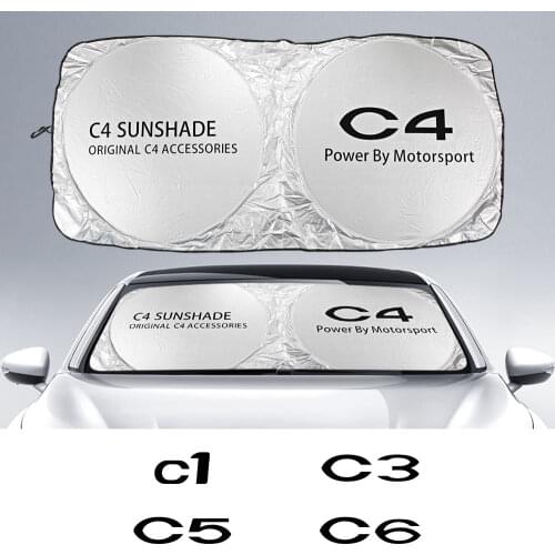 Car Windshield Sun Shade Cover For Citroen C4 CACTUS Picasso C5 C3 C1 C2 C4L C6 C8 VTS Berirclingo JUMPY XSARA NEMO Accessories