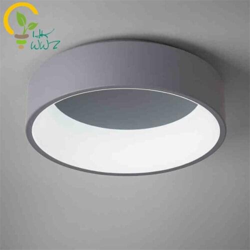 Modern Minimalism LED Ceiling Light Round Indoor Smart Home LED Ceiling Lamp High Quality Plafond lamp for Living Room Bedroom