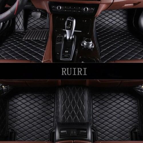 High quality! Custom special car floor mats for Ford Mustang 2020-2014 2 door waterproof durable car carpets for Mustang 2019