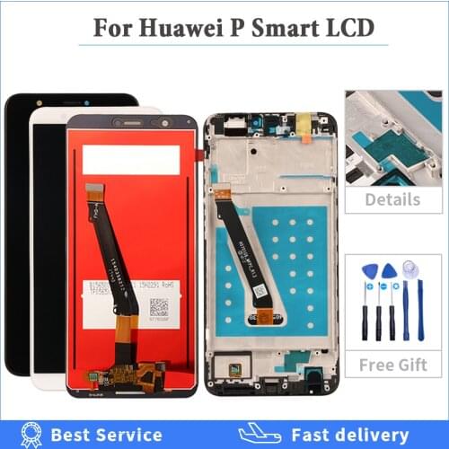 LCD Display For Huawei P Smart Touch Screen Digitizer Assembly For Huawei P Smart LCD With Frame FIG LX1 L21 L22 Screen Replace