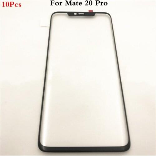 10Pcs/lot Original 6.39 inches Touchscreen Front Outer Glass Lens Panel touch screen For Huawei Mate 20 Pro replacement parts