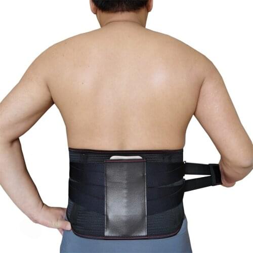 2021 Newest Design Back Support Bar Belt Orthopedic Posture Corrector Brace Waist Trimmer Belt Lower Back Lumbar Support Belt
