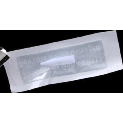 50Pcs 1/2/5/7RL 3/4/6F Tattoo Caps Permanent Makeup Needle Tips For BioTouch Drangon/Mosaic/Merlin Eyebrow Eyeliner Lip Machine