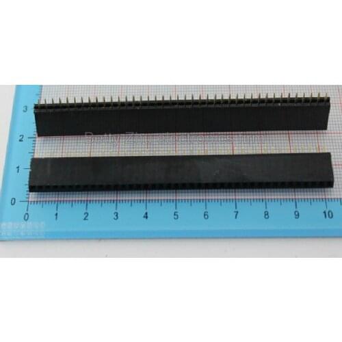 50PCS/LOT Single-row seat 1 * 40PIN 2.54mm pin seat single Row Female