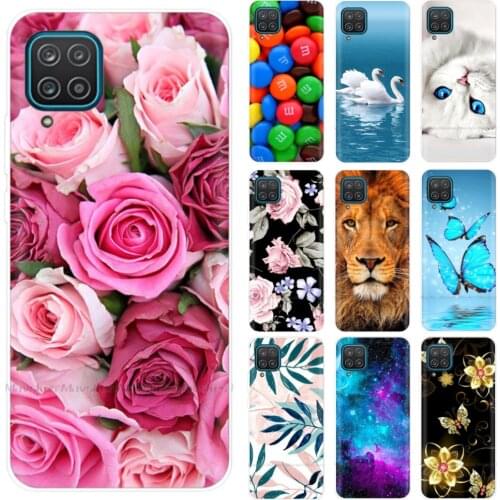 Case For Samsung Galaxy M62 F62 TPU Silicone Clear Bumper Soft Transparent Phone Back Cover For Samsung A12 M12 Shell Funda Capa