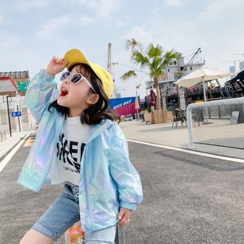 Childrens coat new spring coat childrens coat hooded windbreaker thin childrens coat toddler coat