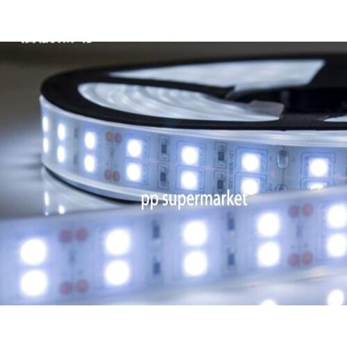 5M 600 leds 5050 Double Row RGB white warm white LED strip Light DC12V new