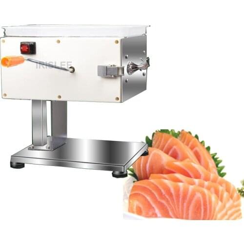 Stainless Steel Electric Meat Slicer Slicer Cutter Twisted Meat Restaurant Commercial Automatic Vegetable Cutting Machine