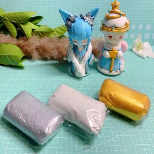 High Quality Resin Clay Gold/silver/pearl White Resin Clay DIY Doll Jewelry Headwear Accessories Armor Weapons Handmade