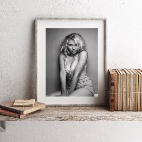 Modern Sexy Scarlett Picture Black Widow Movie Poster Marvel Avengers Poster Superhero Canvas Painting Living Room Home Decor