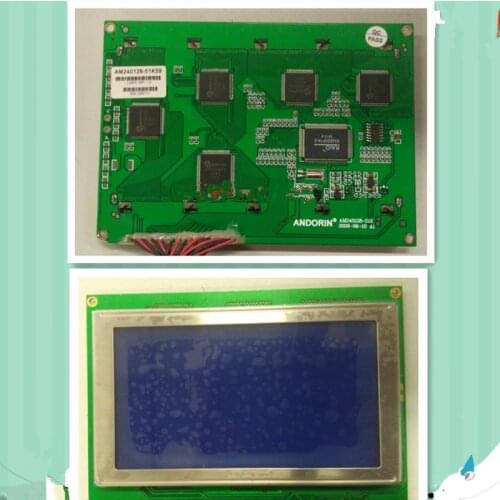 LCM240128ZK monochrome screen LCD screen display industrial control panel injection molding machine