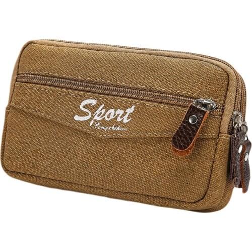 Mens Outdoor Sports Waist Bag Travel Waist Belt Bag Teenage Money Mobile Phone Pouch Running Bags Casual Fanny Pack for Male