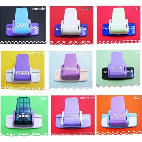 New Fancy Border Punch S Flower Design Embossing Punch Scrapbooking Handmade Edge Device DIY Paper Cutter Handmade Craft Gift