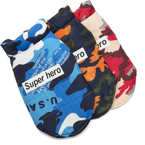 Pet Clothes French Bulldog Puppy Dog Costume Pet vest Super hero camouflage Small Medium Dogs clothing