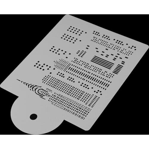 Plastic High Buildings Cake Stencil Airbrush Painting Art Mold Cookies Fondant Molds DIY Cake Mousse Brim Decorating Tool