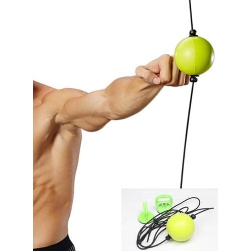 FLOOR to Ceiling Speed ball DOUBLE End MMA Boxing Punch Bag Ball Gym Training