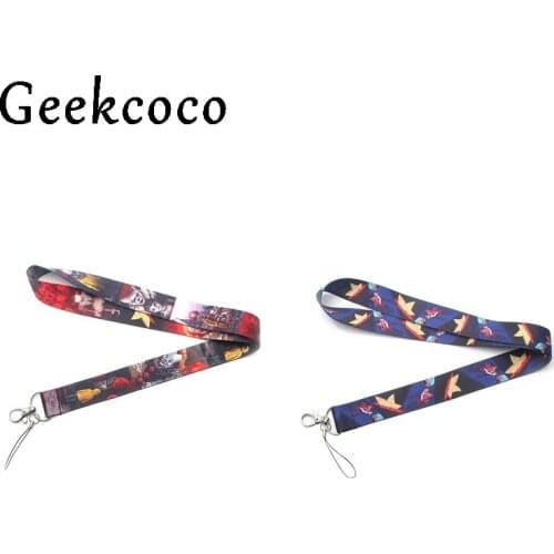 Ghost keychain Accessories Breakaway For Mobile Phone USB ID Badge Holder Keys Straps Tags Neck lanyard Camera J0247