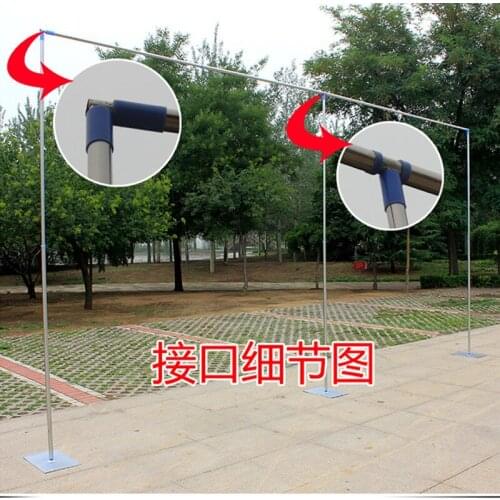 Stainless Steel Pipe Wedding Backdrop Stand with expandable Rods Backdrop Frame many sizes for choice