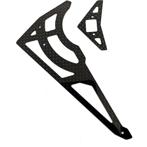 Carbon Fiber Vertical Horizontal Fins Stabilizer for Trex 450 PRO DFC V2 V3 helicopter