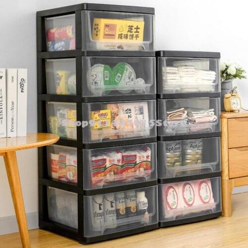 Storage Box Drawer Type Multi-layer Snack Toy Plastic Storage Cabinet Finishing Box Storage Cabinet Storage Cabinet