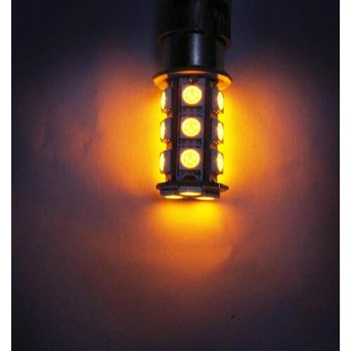 10Pcs 1156-5050-18SMD Car Turn Reverse Brake LED Bright Light Bulb Lamp