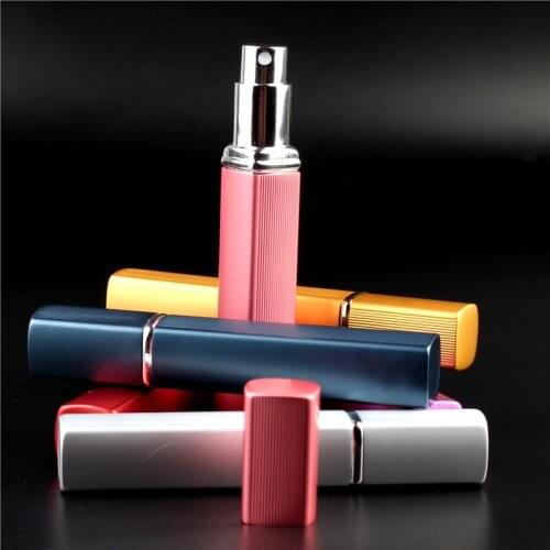 10pc High Quality 12ml Color Perfume Spray Bottle Spray Atomizer Travel Cosmetic Container Empty Refillable Bottles