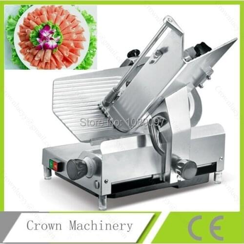 12 inch Semi-Automatic meat slicer for cold meat, ham, fish, cheese, etc