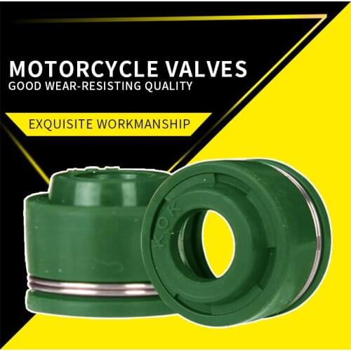 16PCS/set Hight Quality Valve Oil Seal Intake & Exhaust For Yamaha XV250 XV400 XV Motorcycle Accessories