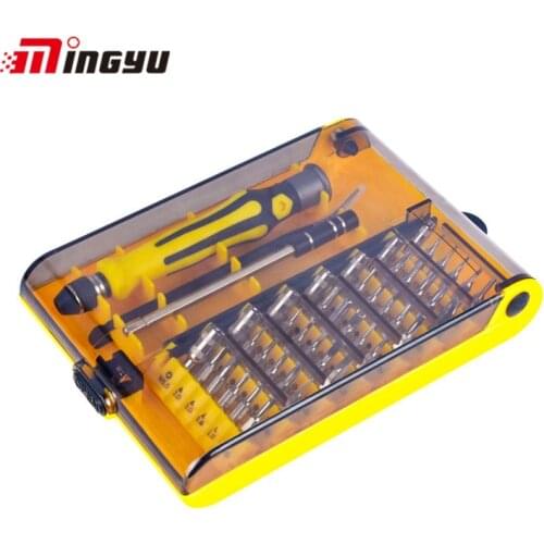 45 in 1 Precision Screwdriver Bits And Screw Driver For Watch Phone Laptops Repairing Hand Tool Set Mini Screwdriver Hand Tool