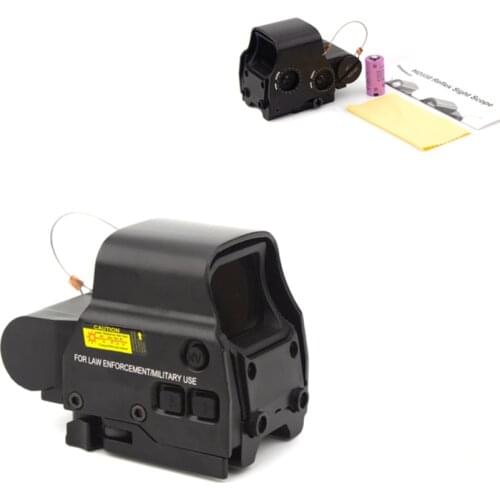 558 Red Dot Sight Quick Detachable Scope for Metal Holographic Sight with 20mm Weaver Rail Mount Airsoft Riflescope for Hunting