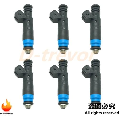 6Pcs 630CC 835CC 1000CC F127B00418 OEM Fuel Injector Nozzle For Ford GM V8 LT1 LS1 LS6 FL114992