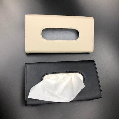 Car Sun visor Tissue Boxes Case For Kia Ceed Mohave OPTIMA Carens Borrego CADENZA Picanto SHUMA