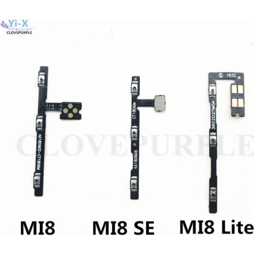 For Xiaomi 8 / Mi 8 SE / Mi 8 Lite Power Volume Button Flex Cable For MI8 SE Lite