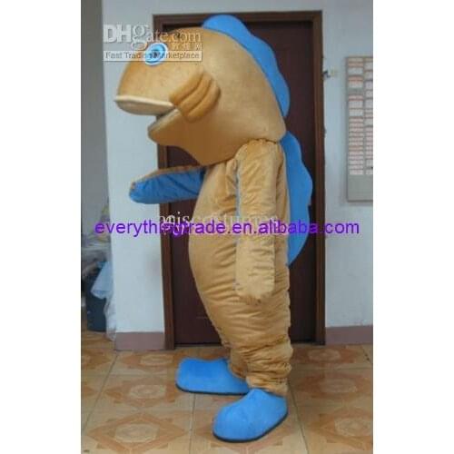Hot sale Cute Adult clown fish mascot suit advertising mascot sea animal costume school mascot fancy dress costumes