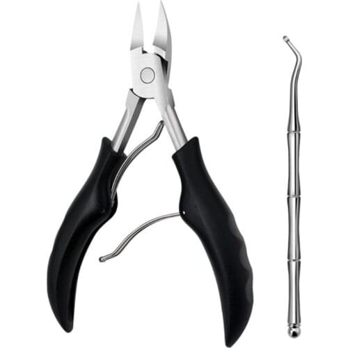 Toe Nail Clippers for Thick Nails and Ingrown Toenails, Heavy Duty Toenail Clippers, One of the Large Nail Nipper, Suitable G99E