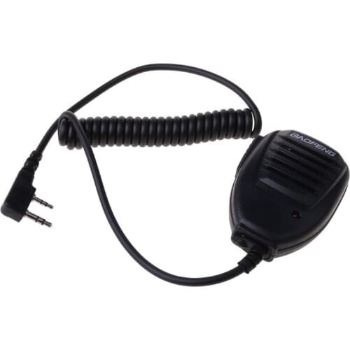 2021 New Original Radio Speaker Mic Microphone PTT for Portable Two Way Radio Walkie Talkie UV-5R UV-5RE UV-5RA Plus UV-6R