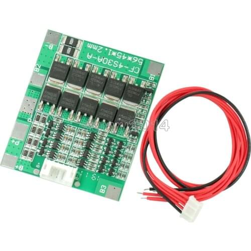 New Arrival 4S 30A 14.8V Li-ion Lithium 18650 Battery BMS Packs PCB Protection Board Balance Integrated Circuits