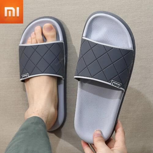 Fashion Plaid Slippers Women Slides Summer Home Shoes Non-slip Bathroom Couples loafer House Men Shoes Xiaomi New 2021