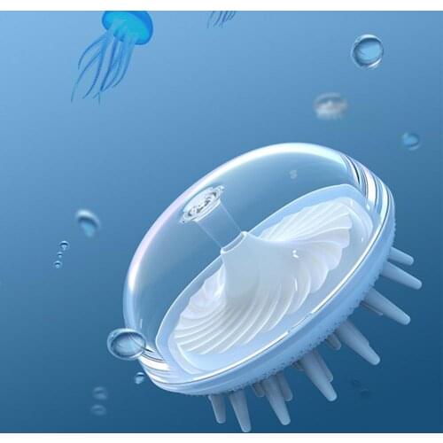 Silicone Head Body Massager Shampoo Scalp Massage Brush Hair Washing Comb Body Shower Brush Bath Spa Slimming Massage Brush