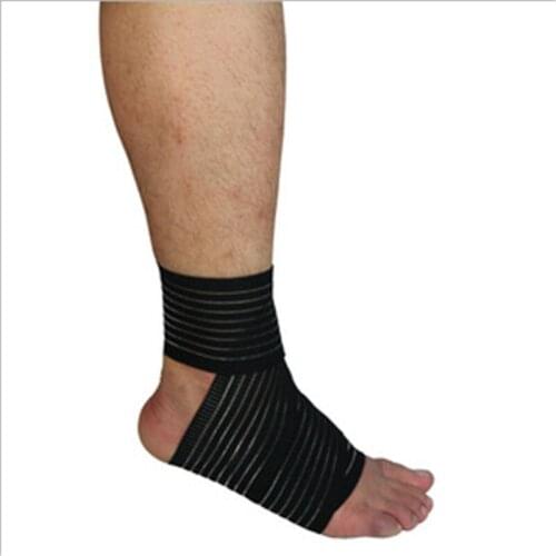 Sports Ankle Support Basketball Protection Bandage Wrapped Safety Gym Running Ankle Brace Protector Adjustable Guard Protector