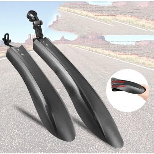 High Quality Bicycle Fenders Colorful Sturdy Durable Plastic Mountain Bike Mudguard For 20-26Inch Cycling Equipment Accessories