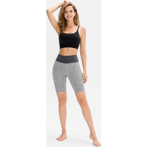 Women Yoga Shorts Sport Fitness Joggings Workout Tight High Waist Gym Bodybuilding Short Women Sport Seamless Push Up Sportswear