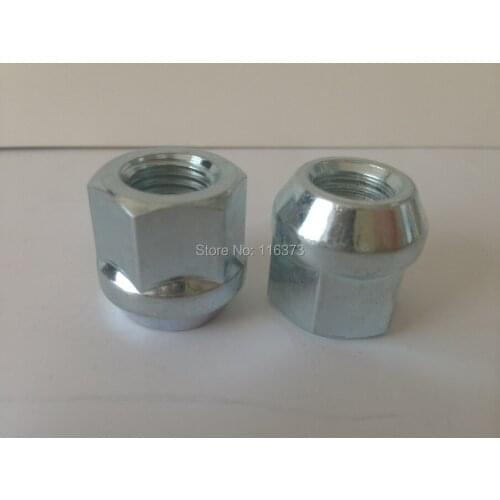 20PCS OPEN END BULGE ACORN WHEEL LUG NUTS 12X1.5 ZINC FINISH for Pontiac Fiero 1984-1988