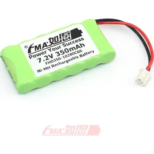 Ni-MH 2/3AAA 7.2V 350mAH Rechargeable Battery pack w/XHR-2P 6SB