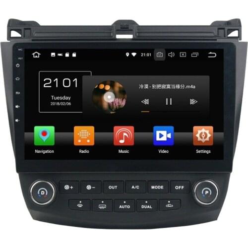 Android 8.0 Octa Core 10.1" Car DVD GPS Multimedia Head Unit for Honda Accord 7 2003-2007 4GB RAM Radio Bluetooth Mirror-link