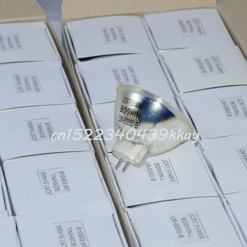 BOSHIN JCR7.5V48W 7.5V 48W halogen lamp,for MORITEX SCHOTT LM-EB-50-B,JCR 7.5V48W projector bulb
